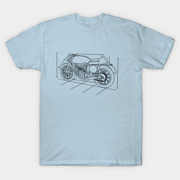 cafe racer T-Shirt by kating